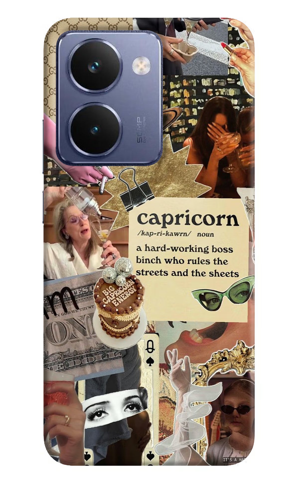 Capricorn Zodiac Realme P3 Ultra 5G Hard Case Back Cover by Casekaro