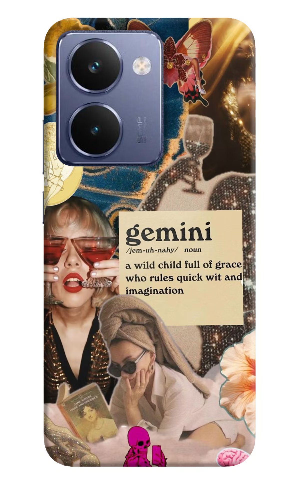 Gemini Zodiac Realme P3 Ultra 5G Hard Case Back Cover by Casekaro