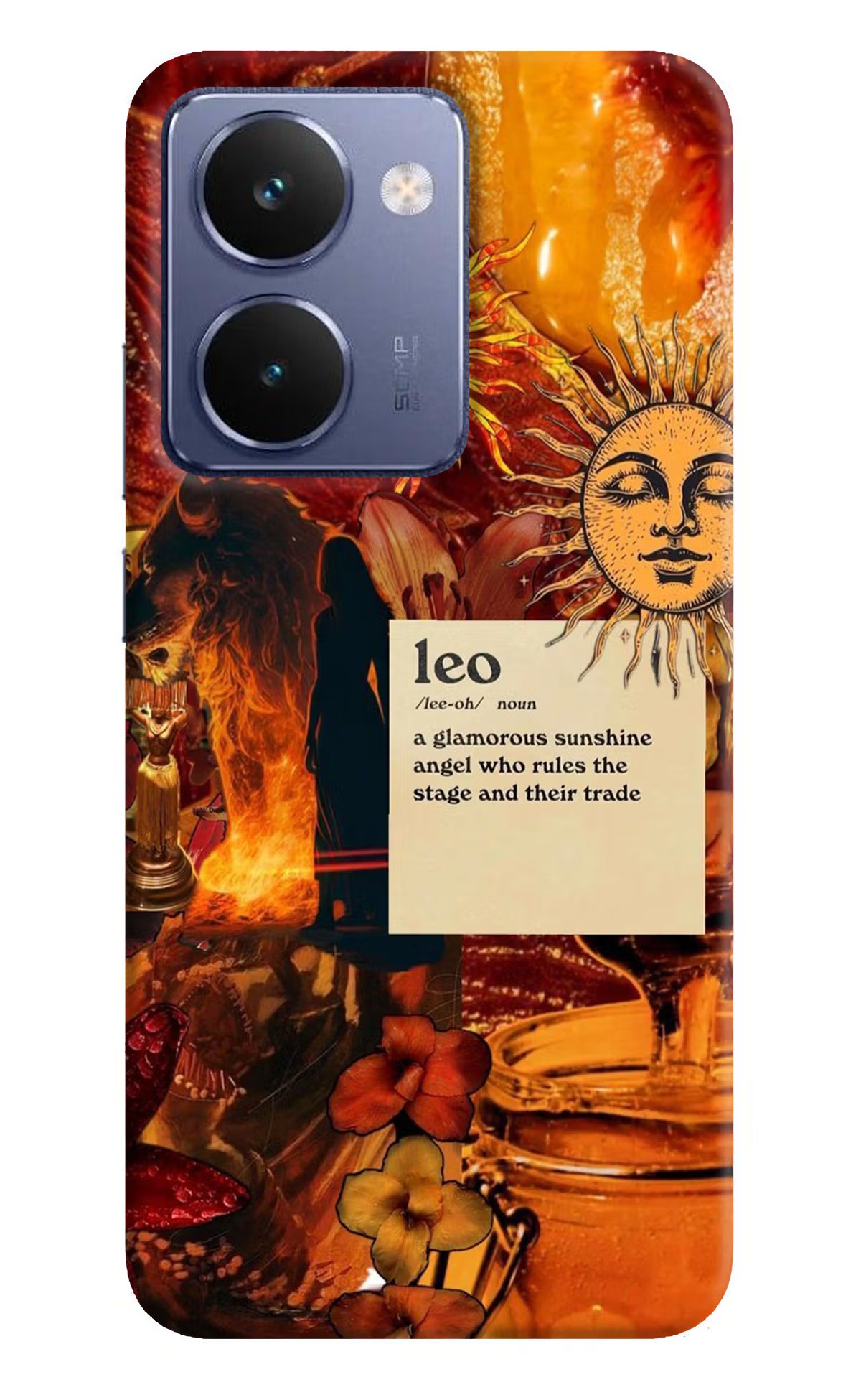 Leo Zodiac Realme P3 Ultra 5G Hard Case Back Cover by Casekaro
