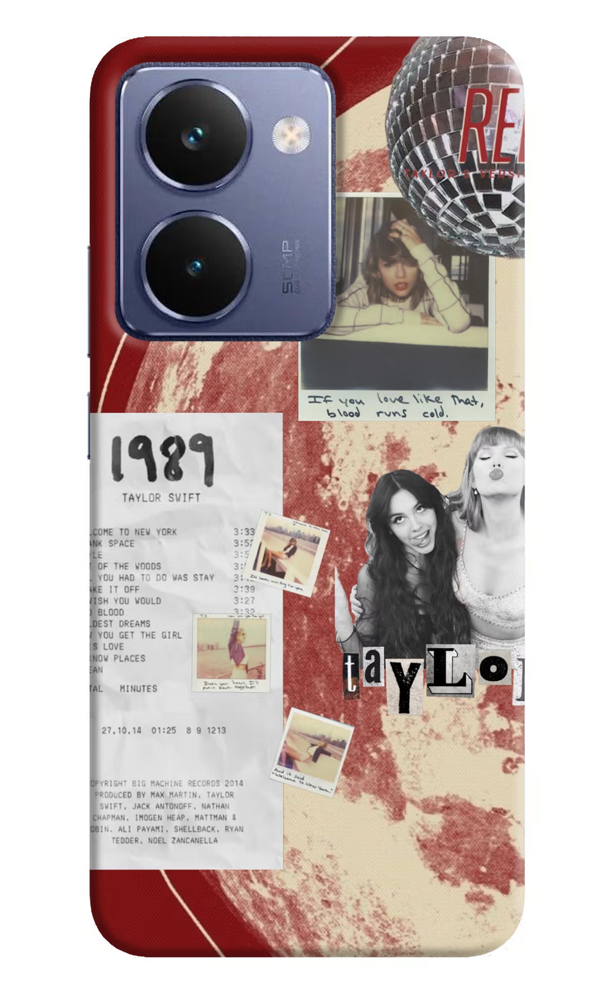 Taylor Swift Realme P3 Ultra 5G Back Cover