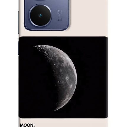 Moon Phase Realme P3 Ultra 5G Hard Case Back Cover by Casekaro