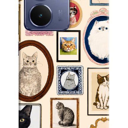 Mirror Cats Realme P3 Ultra 5G Hard Case Back Cover by Casekaro