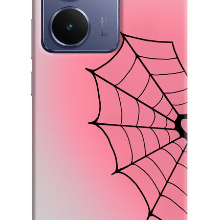 Pink Web Realme P3 Ultra 5G Hard Case Back Cover by Casekaro