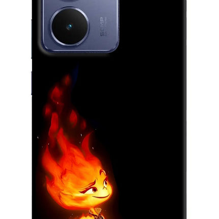 Ember Flame Realme P3 Ultra 5G Hard Case Back Cover by Casekaro