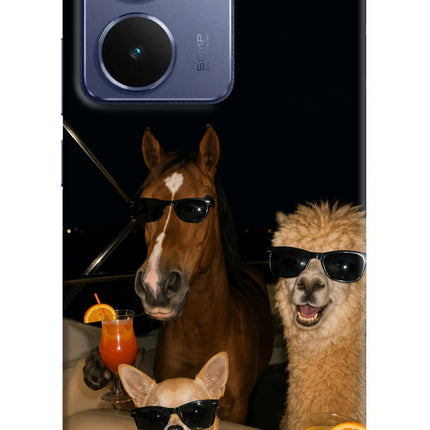 Party Squad Realme P3 Ultra 5G Hard Case Back Cover by Casekaro
