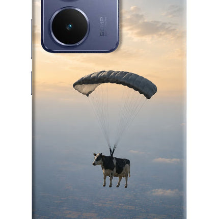 Skydiving Cow Realme P3 Ultra 5G Hard Case Back Cover by Casekaro