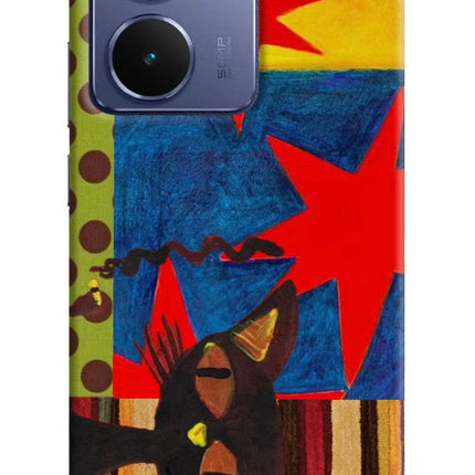 Pop Cat Realme P3 Ultra 5G Hard Case Back Cover by Casekaro