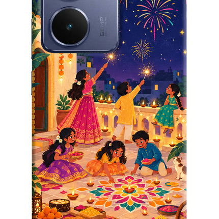 Diwali Night Realme P3 Ultra 5G Hard Case Back Cover by Casekaro