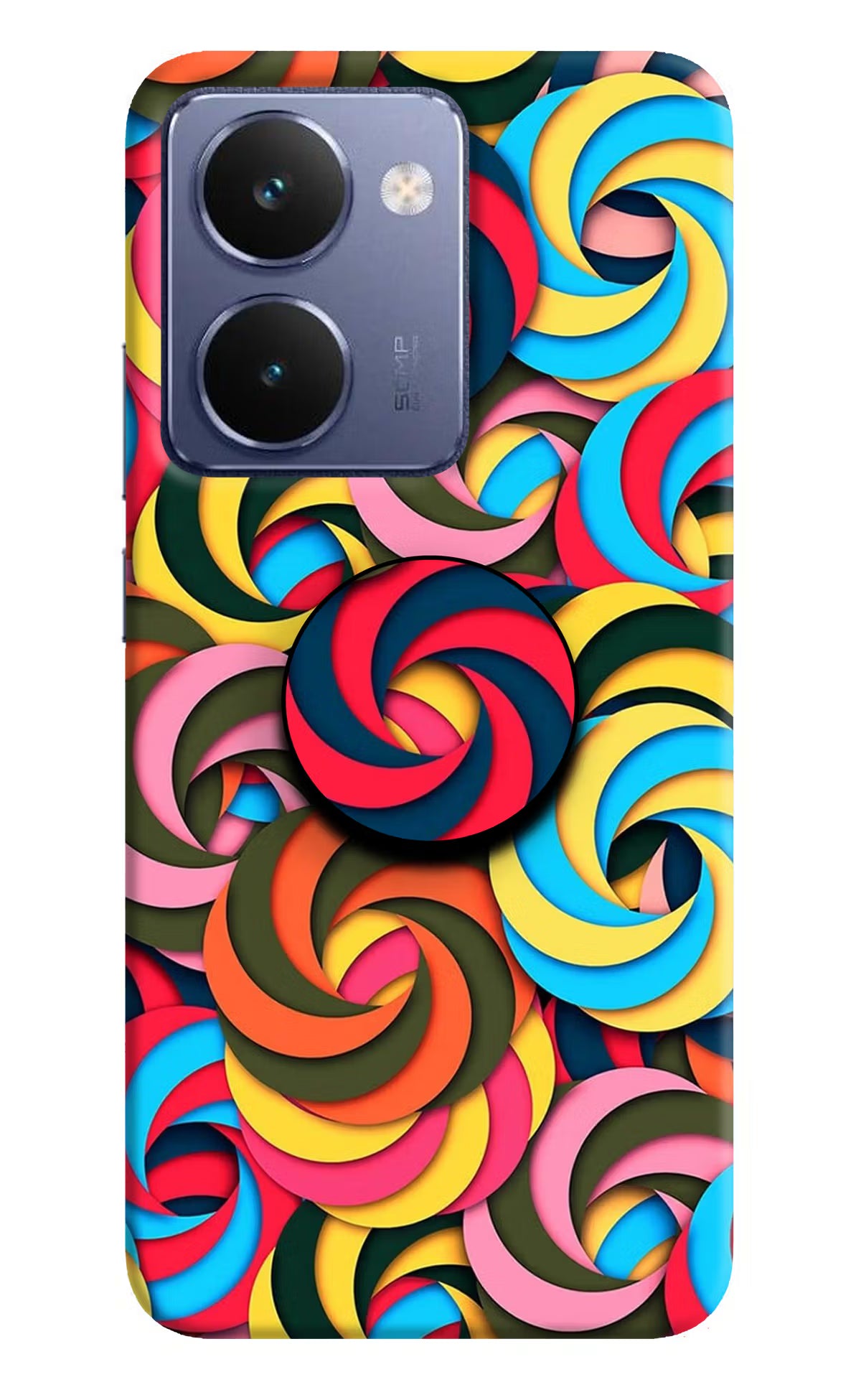 Spiral Pattern Realme P3 Ultra 5G Pop Case by Casekaro
