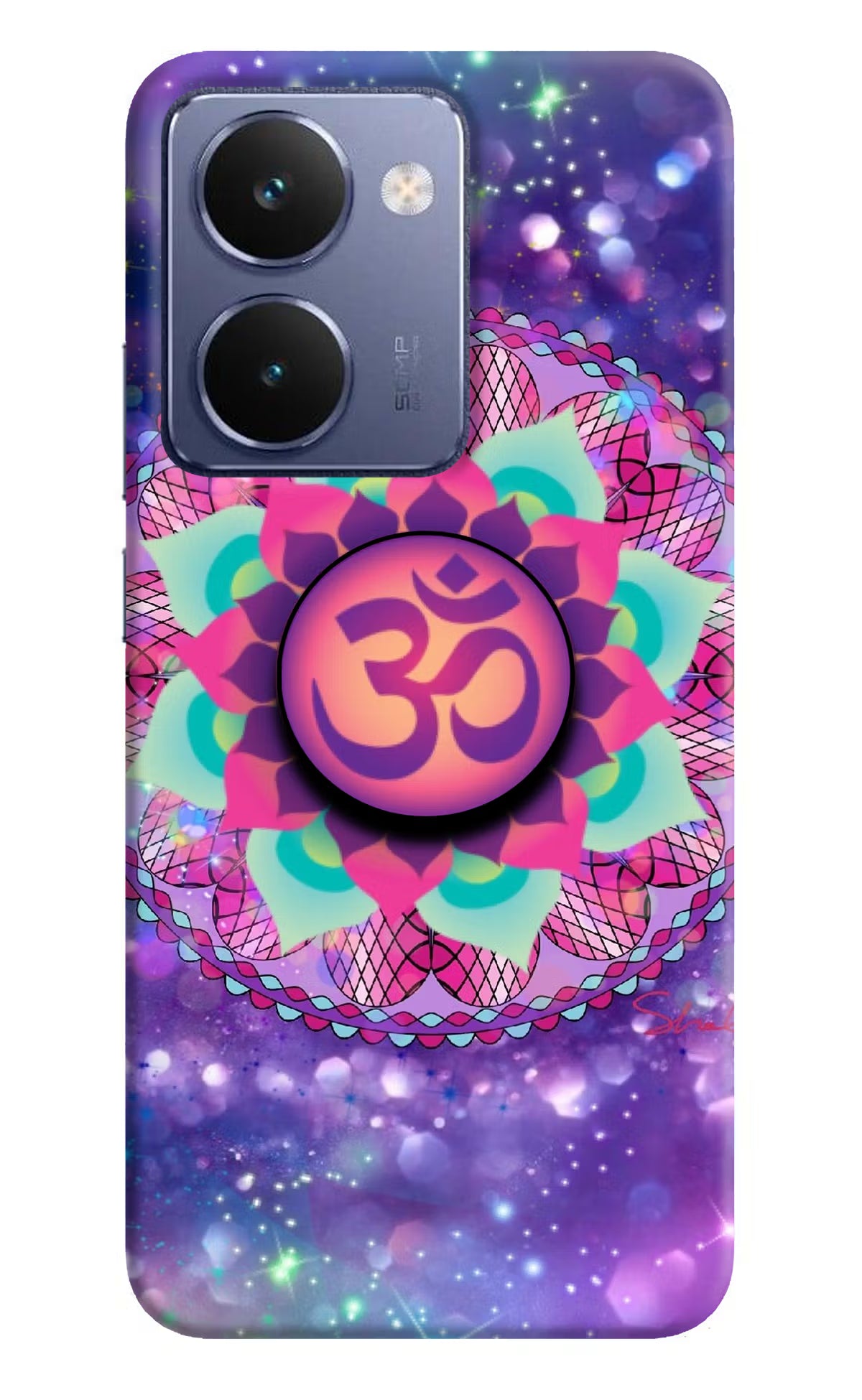 Om Purple Realme P3 Ultra 5G Pop Case by Casekaro
