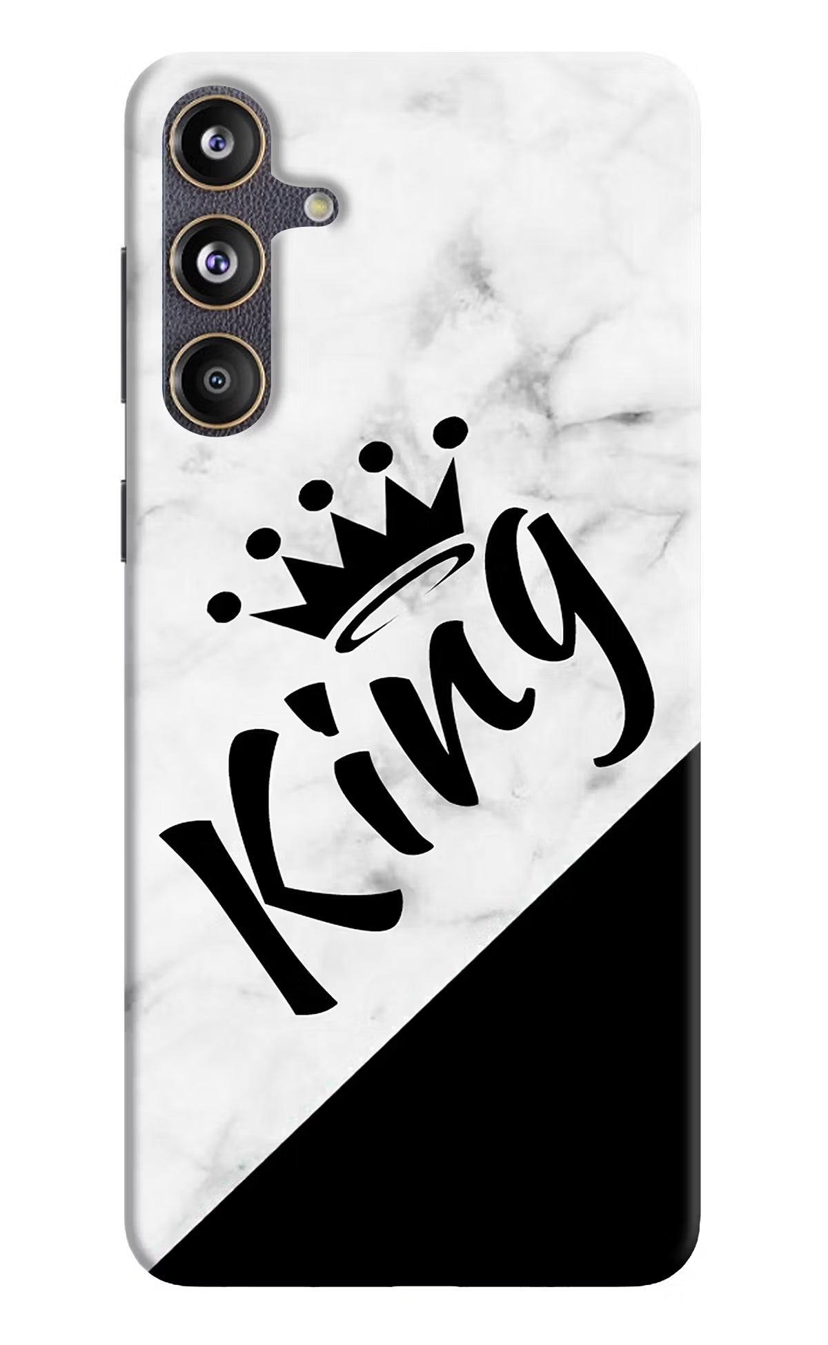 King Samsung F55 5G Hard Case Back Cover by Casekaro