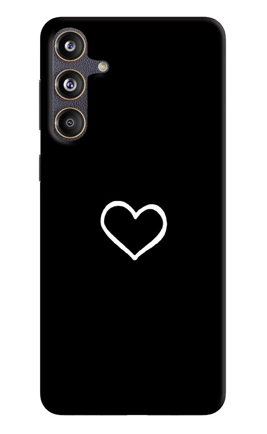 Heart Samsung F55 5G Hard Case Back Cover by Casekaro