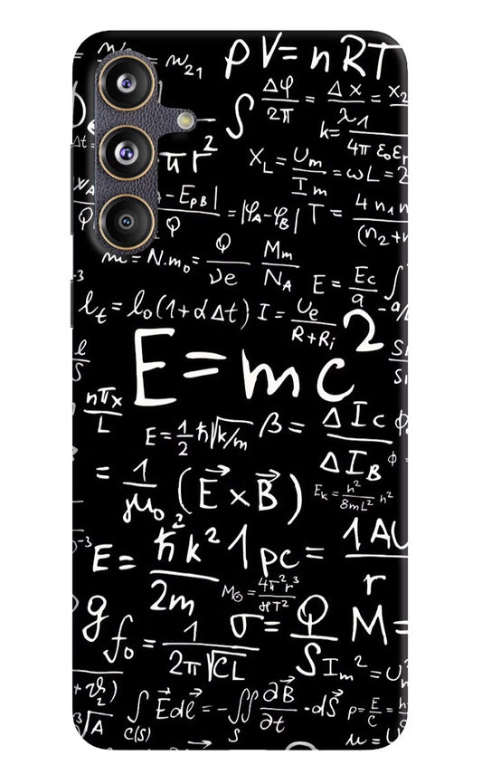 Physics Formula Samsung F55 5G Hard Case Back Cover by Casekaro