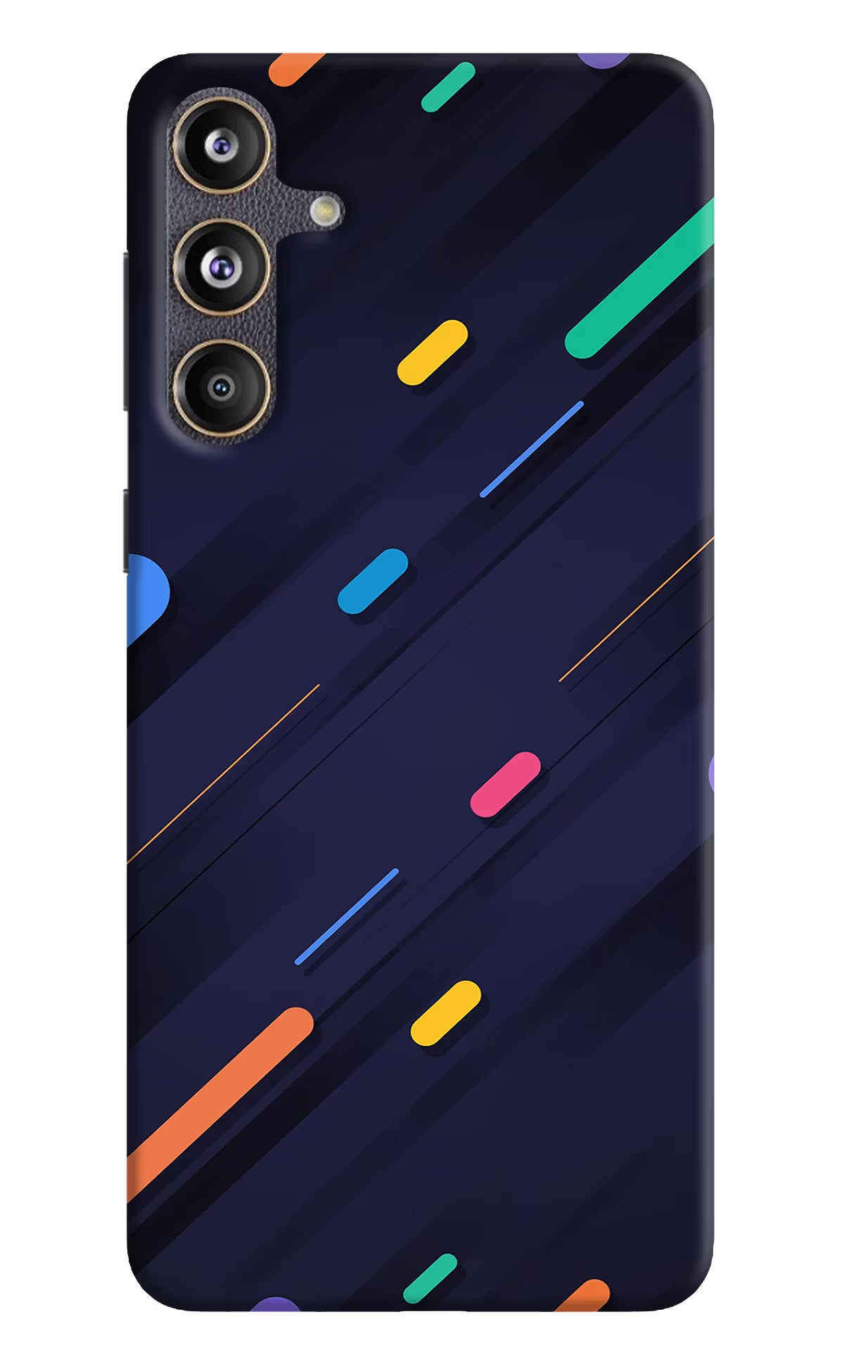 Abstract Design Samsung F55 5G Hard Case Back Cover by Casekaro