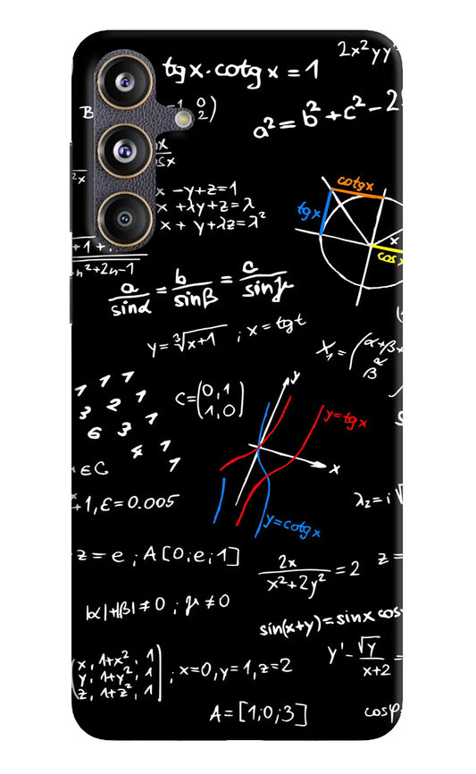 Mathematics Formula Samsung F55 5G Hard Case Back Cover by Casekaro