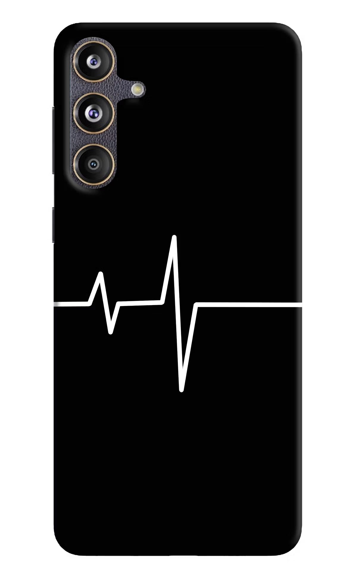 Heart Beats Samsung F55 5G Hard Case Back Cover by Casekaro