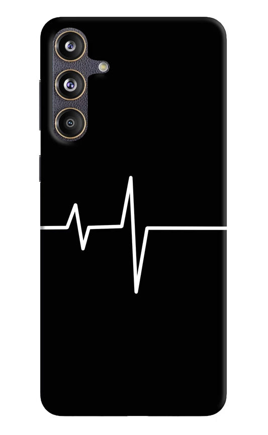 Heart Beats Samsung F55 5G Hard Case Back Cover by Casekaro