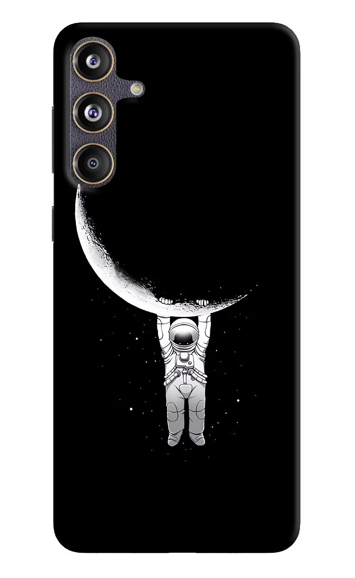 Moon Space Samsung F55 5G Hard Case Back Cover by Casekaro