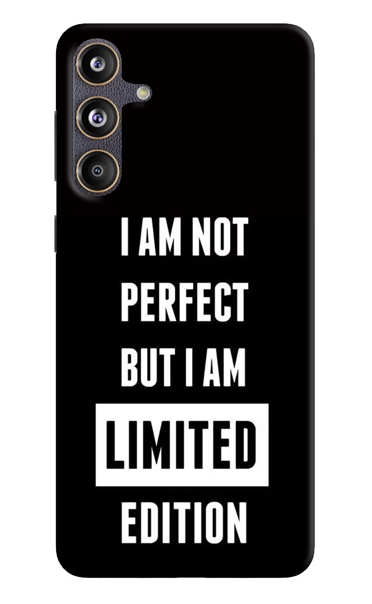 I Am Not Perfect But I Am Limited Edition Samsung F55 5G Hard Case Back Cover by Casekaro
