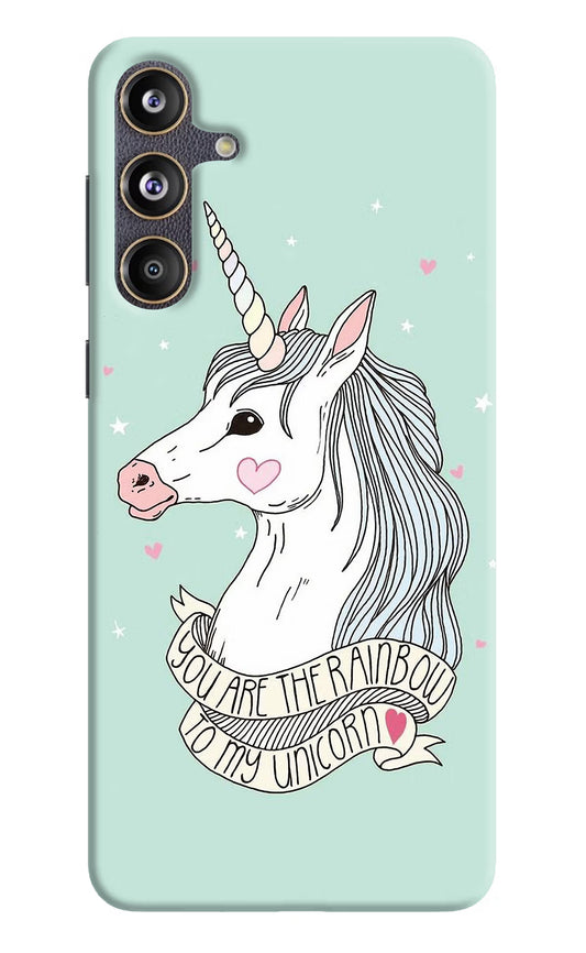 Unicorn Wallpaper Samsung F55 5G Hard Case Back Cover by Casekaro