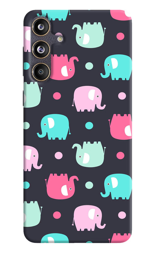 Elephants Samsung F55 5G Hard Case Back Cover by Casekaro