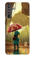 Rainy Day Samsung F55 5G Hard Case Back Cover by Casekaro