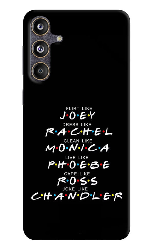 FRIENDS Character Samsung F55 5G Hard Case Back Cover by Casekaro