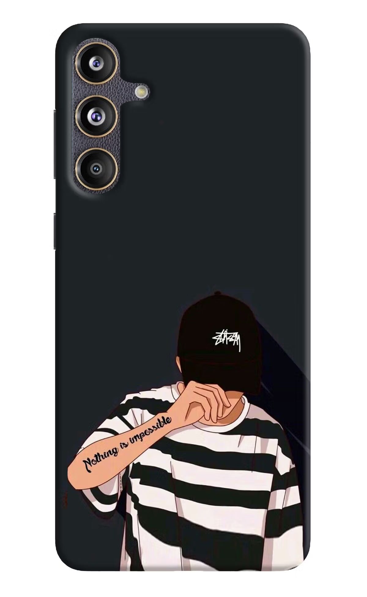 Aesthetic Boy Samsung F55 5G Hard Case Back Cover by Casekaro
