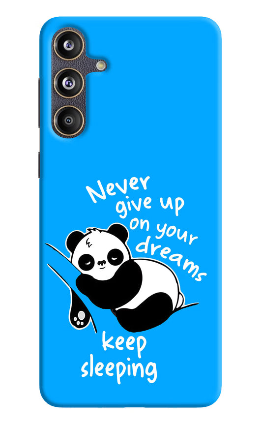 Keep Sleeping Samsung F55 5G Hard Case Back Cover by Casekaro