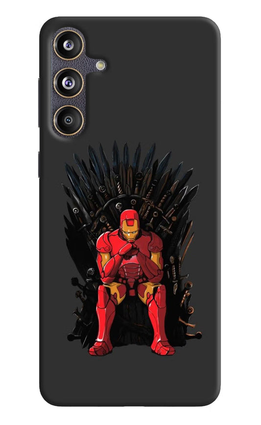 Ironman Throne Samsung F55 5G Hard Case Back Cover by Casekaro
