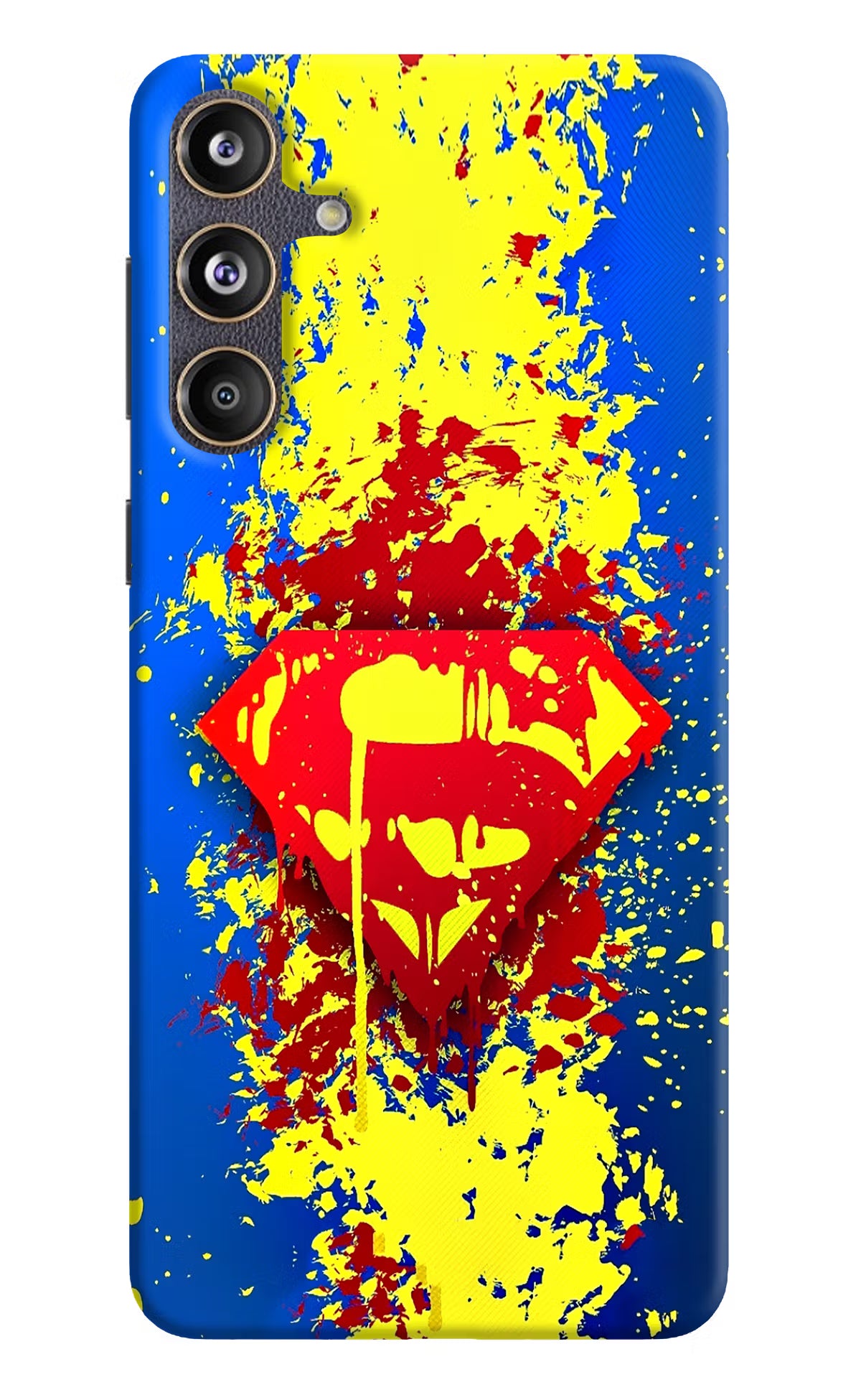 Superman logo Samsung F55 5G Hard Case Back Cover by Casekaro