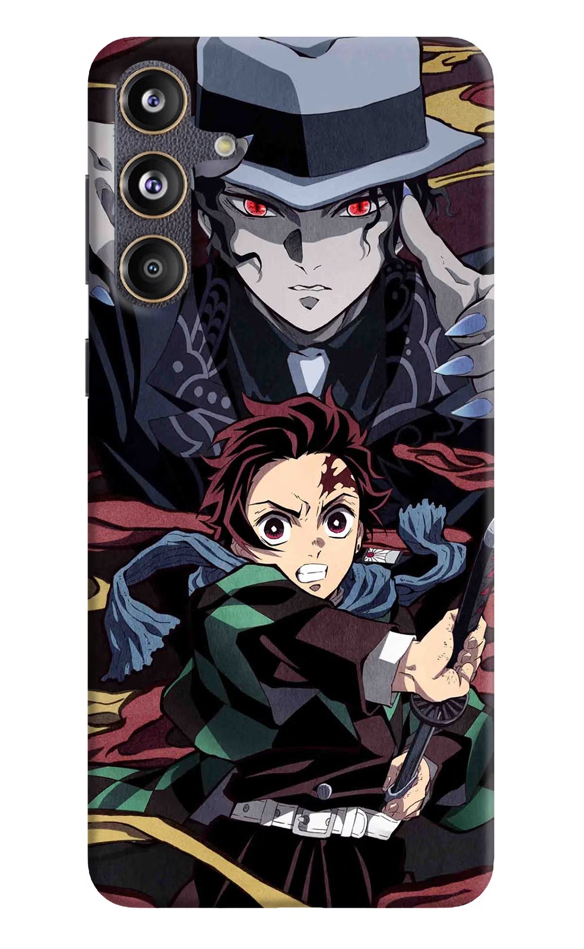 Demon Slayer Samsung F55 5G Hard Case Back Cover by Casekaro