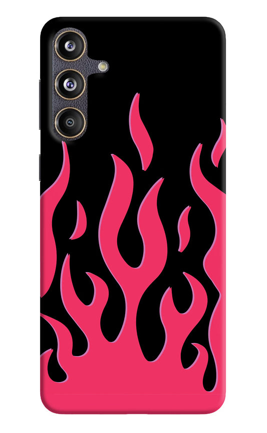 Fire Flames Samsung F55 5G Hard Case Back Cover by Casekaro