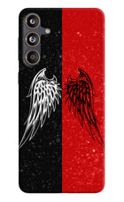 Wings Samsung F55 5G Hard Case Back Cover by Casekaro