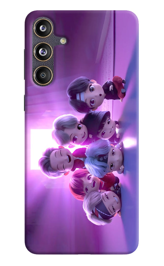 BTS Chibi Samsung F55 5G Hard Case Back Cover by Casekaro