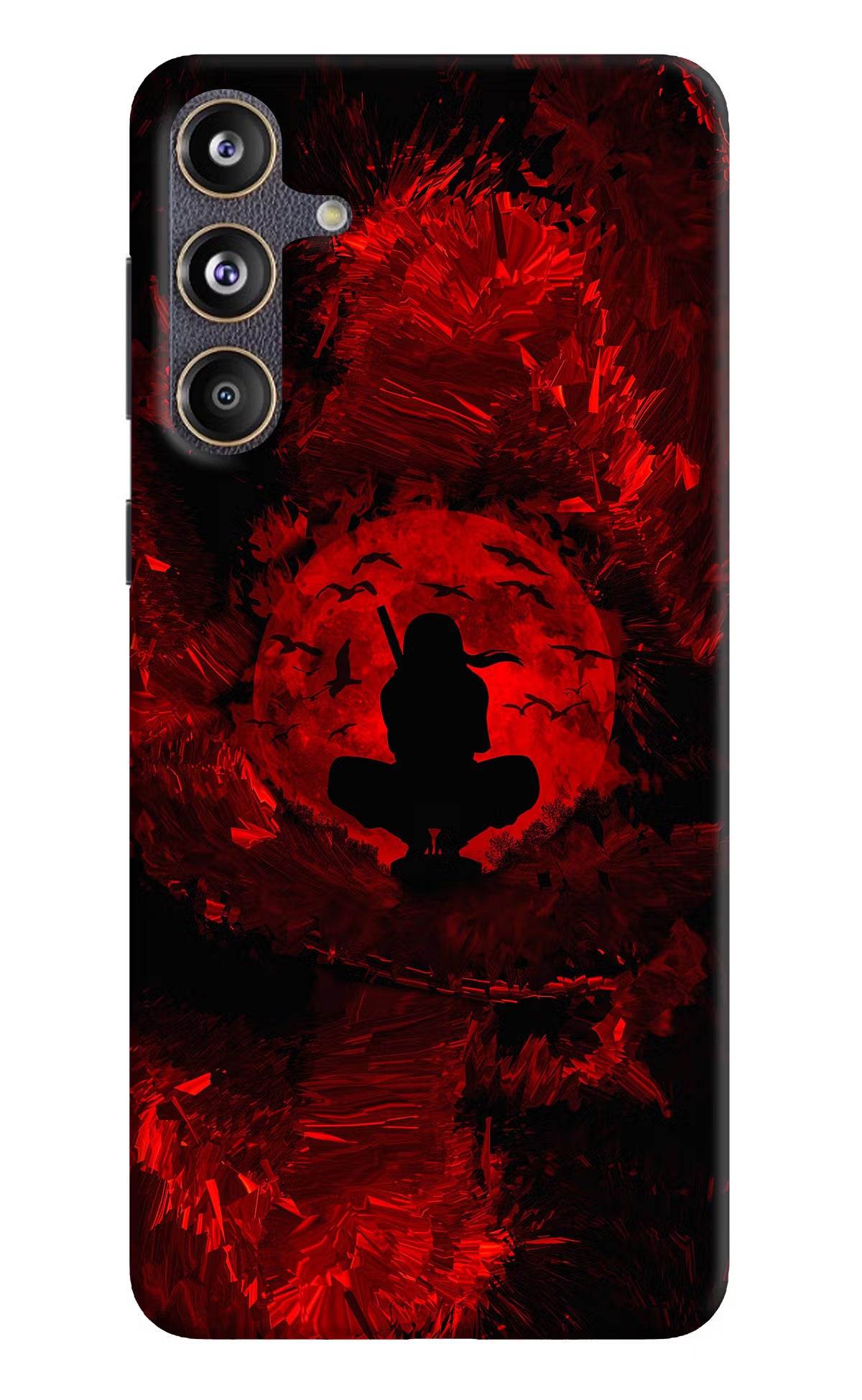 Itachi Uchiha Samsung F55 5G Hard Case Back Cover by Casekaro