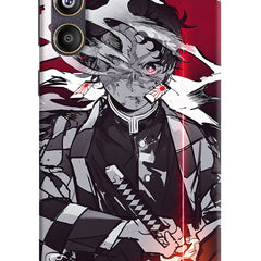 Demon Slayer Samsung F55 5G Hard Case Back Cover by Casekaro