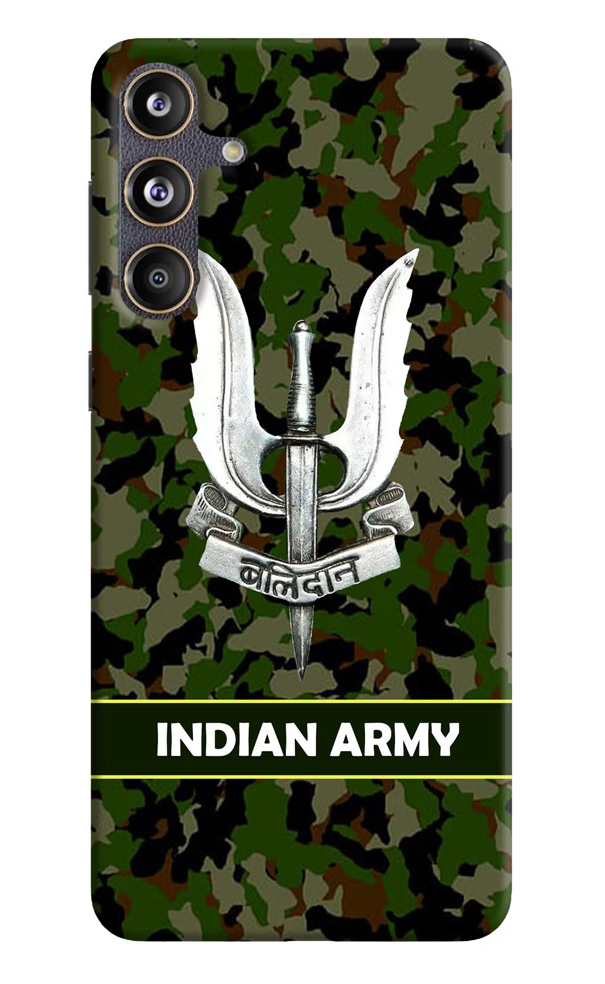 Balidan Indian Logo Samsung F55 5G Hard Case Back Cover by Casekaro