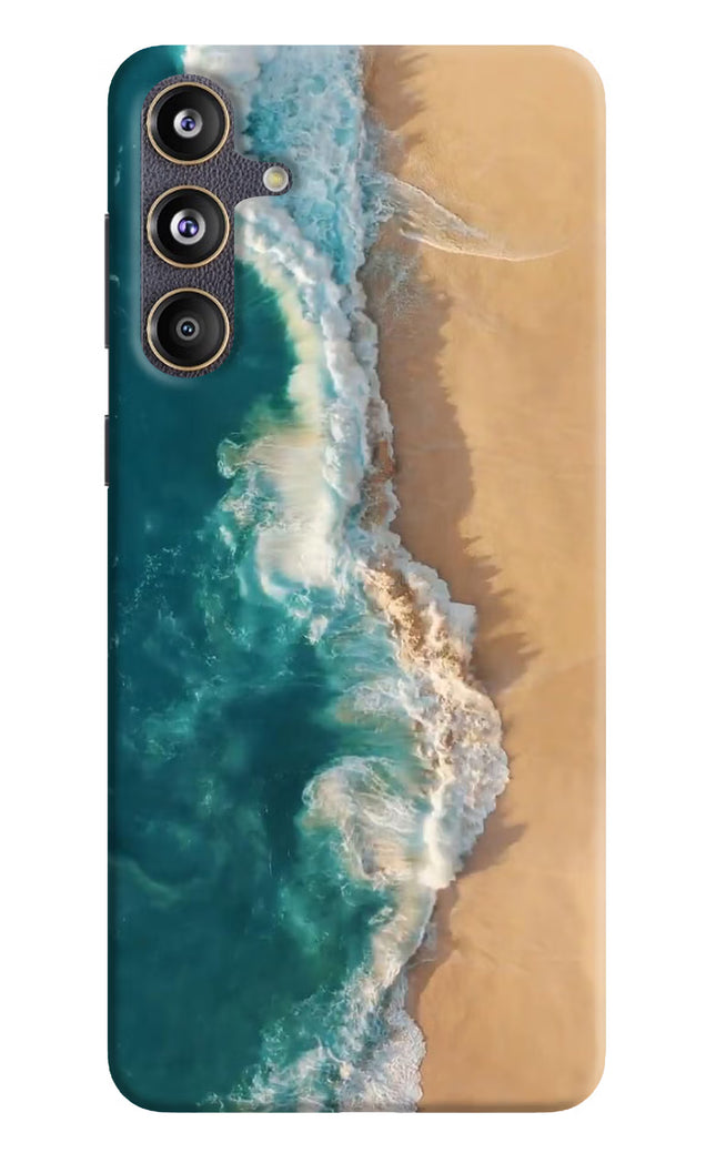 Ocean Beach Samsung F55 5G Hard Case Back Cover by Casekaro