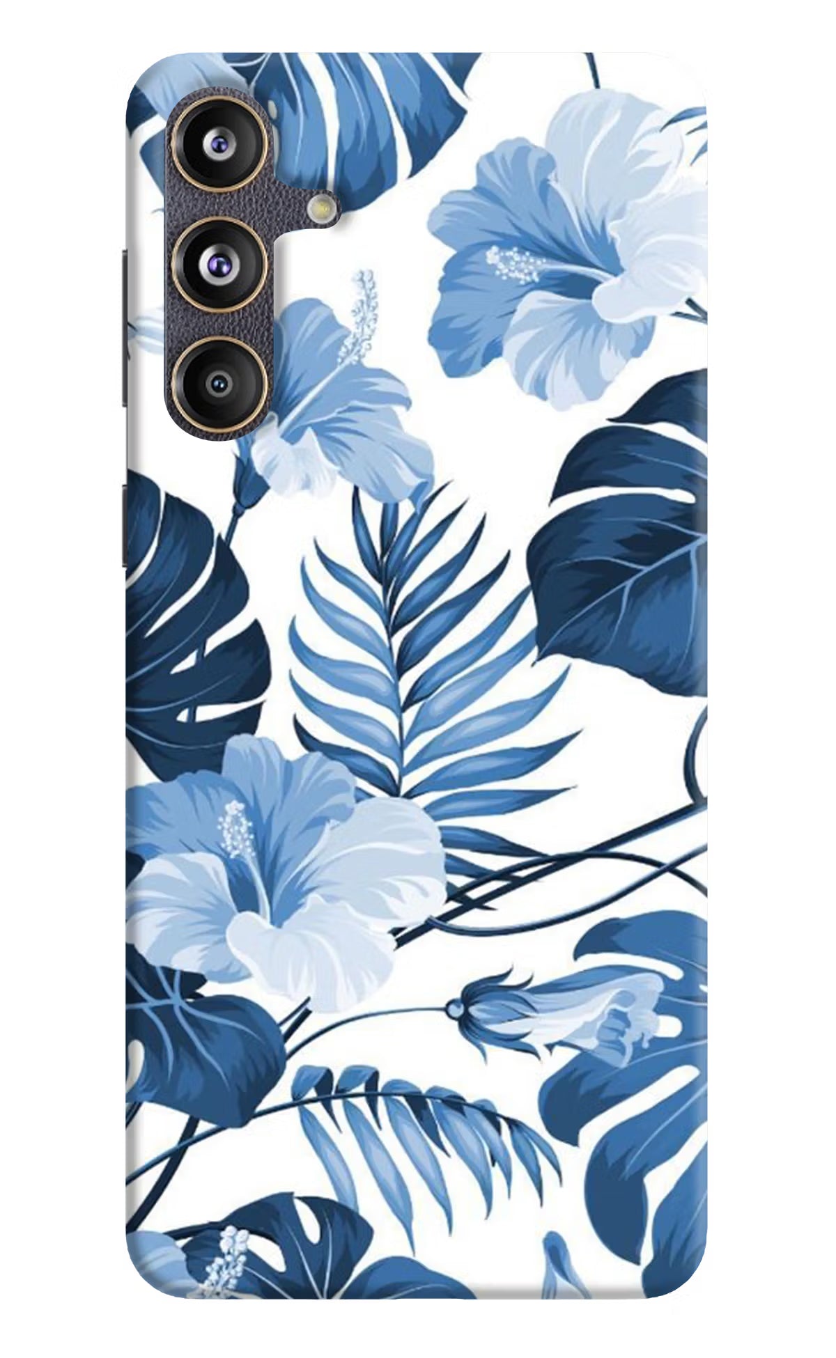 Fabric Art Samsung F55 5G Hard Case Back Cover by Casekaro