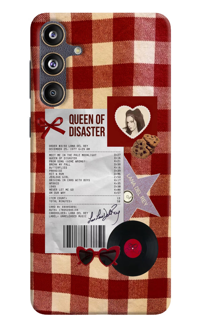 Queen of Disaster Samsung F55 5G Hard Case Back Cover by Casekaro