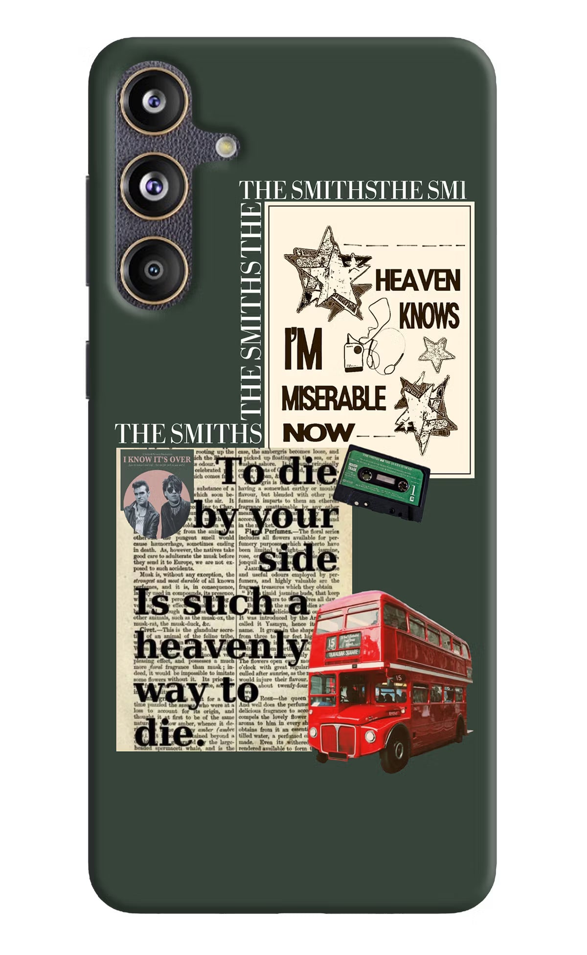 The Smiths Samsung F55 5G Hard Case Back Cover by Casekaro