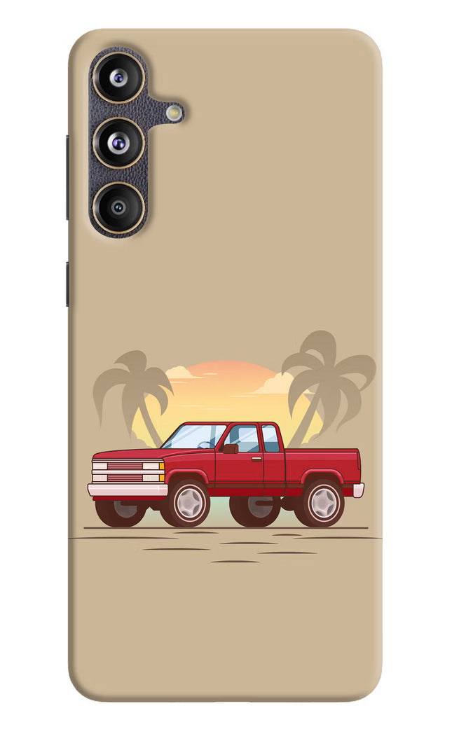 Desert Classic Drive Samsung F55 5G Hard Case Back Cover by Casekaro