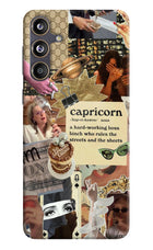Capricorn Zodiac Samsung F55 5G Hard Case Back Cover by Casekaro