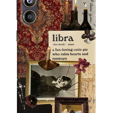 Libra Zodiac Samsung F55 5G Hard Case Back Cover by Casekaro