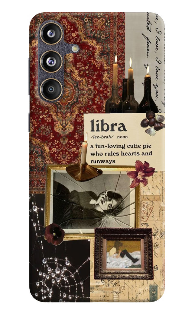 Libra Zodiac Samsung F55 5G Hard Case Back Cover by Casekaro