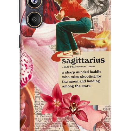 Sagittarius Zodiac Samsung F55 5G Hard Case Back Cover by Casekaro