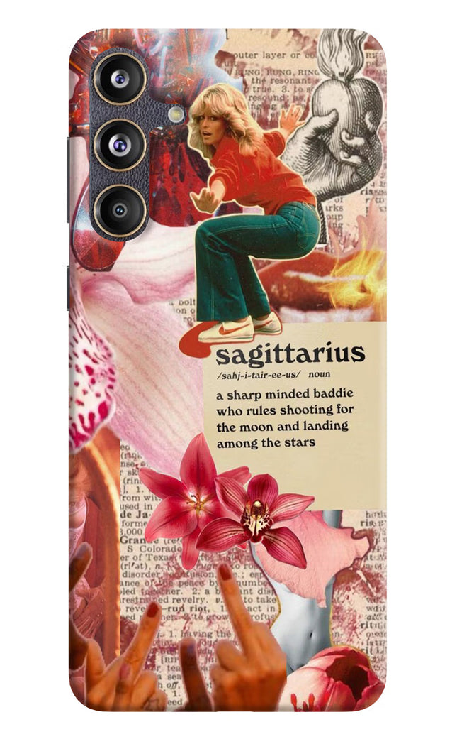 Sagittarius Zodiac Samsung F55 5G Hard Case Back Cover by Casekaro
