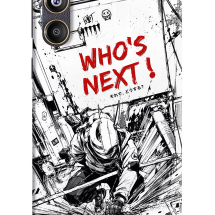 Who's Next Samsung F55 5G Hard Case Back Cover by Casekaro