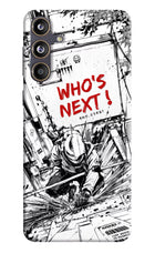 Who's Next Samsung F55 5G Hard Case Back Cover by Casekaro